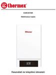 Thermex E9 kazán telepítési útmutató